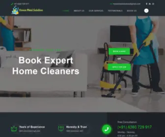 Housemaidsolution.com(House Maid Solutuion) Screenshot