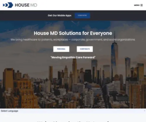 Housemdvisit.com(OnSite Medical Solutions) Screenshot