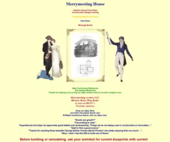 Housemouse.net(Historic House Floor Plans and Construction Designs with vintage garage plans) Screenshot