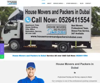 Housemoversandpackersindubai.com(House Movers and Packers in Dubai) Screenshot