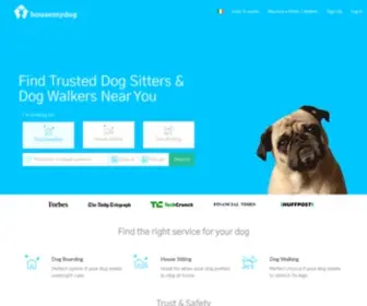 Housemydog.com(Metaservice.description }) Screenshot
