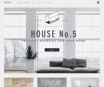 Housenofive.com(เฟอร์นิเจอร์มินิมอลราคาถูก พื้น SPC) Screenshot