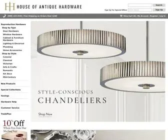 Houseofantiquehardware.com(Antique Hardware) Screenshot