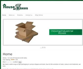 Houseofboxes.co.za(Houseofboxes) Screenshot