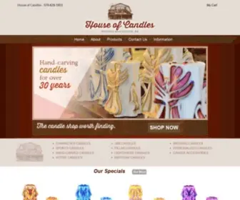 Houseofcandles.com(House of Candles) Screenshot