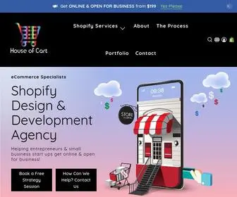 Houseofcart.com.au(ECommerce Shopify Website Design & Setup) Screenshot
