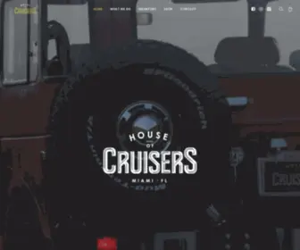 Houseofcruisers.com(We do it for the love of Cruisers) Screenshot