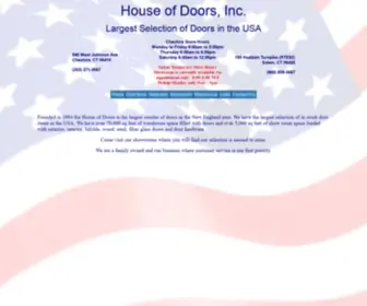 Houseofdoors.net(House of Doors House of Doors) Screenshot