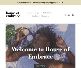 Houseofembrace.com(House of Embrace) Screenshot