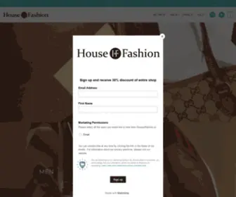 Houseoffashion.ie(This is a default index page for a new domain) Screenshot