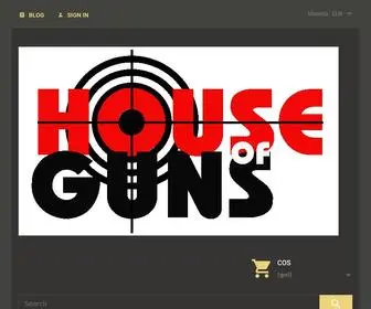 Houseofguns.ro(House of Guns) Screenshot