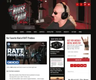 Houseofhaironline.com(House of Hair with Dee Snider) Screenshot