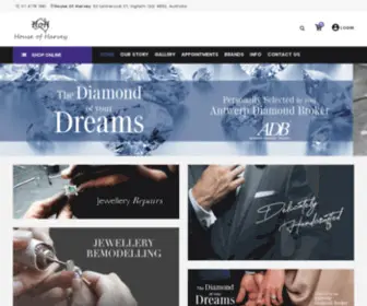 Houseofharveyjewellers.com.au(House Of Harvey) Screenshot