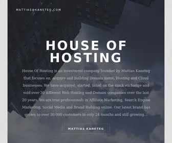 Houseofhosting.com(House Of Hosting) Screenshot