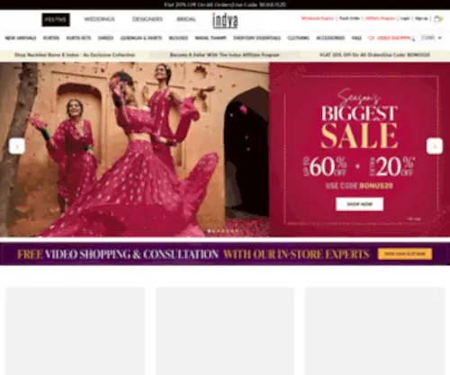 Houseofindya.com(Indian Dresses for Women) Screenshot