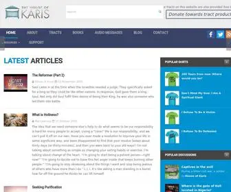 Houseofkaris.net(The House of Karis) Screenshot