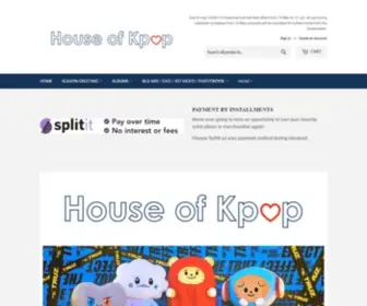 Houseofkpopco.com(House of Kpop) Screenshot