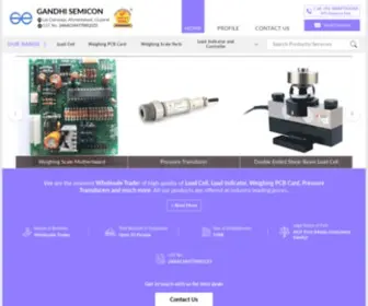 Houseofloadcell.com(GANDHI SEMICON) Screenshot