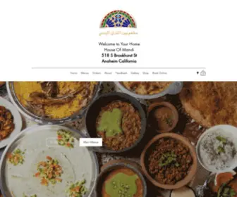 Houseofmandi-Yemenirestaurant.com(Houseofmandi Yemenirestaurant) Screenshot