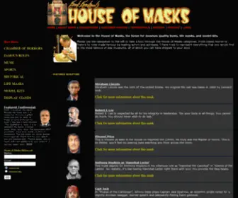 Houseofmasks.com(Erick Erickson's House of Masks) Screenshot