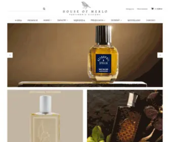 Houseofmerlo.pl(Perfumeria niszowa) Screenshot