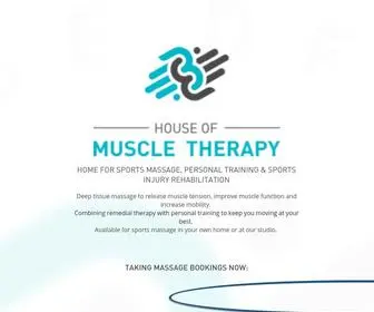 Houseofmuscletherapy.com(Mobile Sports & Deep Tissue Massage In Crowborough UK) Screenshot