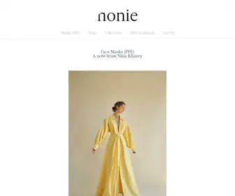 Houseofnonie.com(House of Nonie) Screenshot