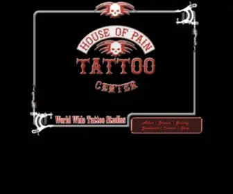 Houseofpain-Tattoo.com(House Of Pain World Wide Tattoo Studios) Screenshot