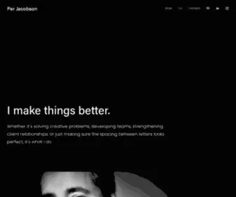 Houseofper.com(Per Jacobson) Screenshot