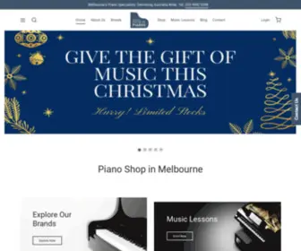 Houseofpianos.com.au(House of Pianos) Screenshot