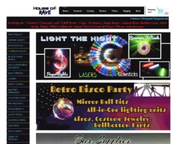 Houseofrave.com(House of Rave) Screenshot