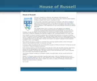 Houseofrussell.com(House of Russell) Screenshot