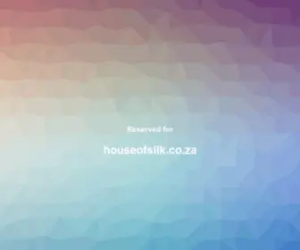 Houseofsilk.co.za(Wedding Dresses Cape Town) Screenshot