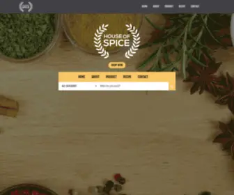 Houseofspice.in(House of spice provide saffron powder and Stevia powder) Screenshot