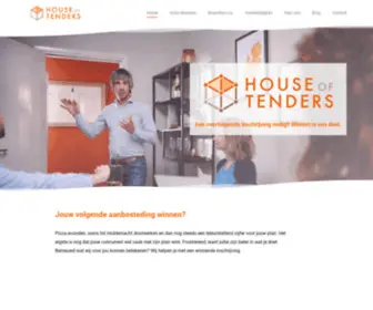 Houseoftenders.nl(House of Tenders) Screenshot