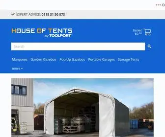 Houseoftents.co.uk(Professional Marquees and Gazebos) Screenshot