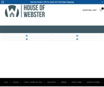 Houseofwebster.com(House of Webster) Screenshot