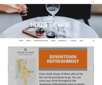 Houseofwinegr.com(House of Wine Grand Rapids) Screenshot