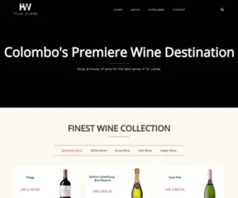 Houseofwines.lk(House of Wines) Screenshot