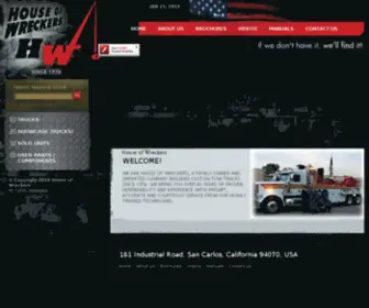 Houseofwreckers.com(House of Wreckers) Screenshot