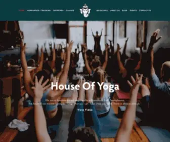 Houseofyogayork.com(House of Yoga) Screenshot