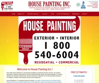 Housepaintinginc.com(House Painting Inc) Screenshot