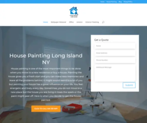 Housepaintinglongisland.pro(House Painting Long Island NY) Screenshot