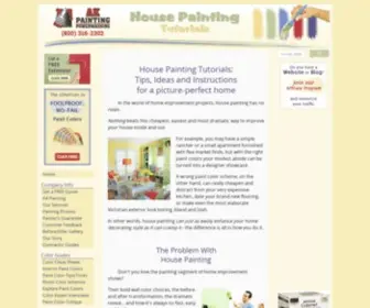 Housepaintingtutorials.com(House Painting Tutorials) Screenshot