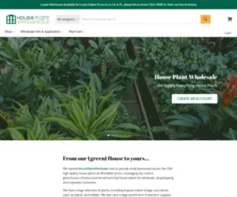 Houseplantwholesale.com(House Plant Wholesale) Screenshot