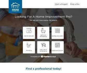 Houseprojectpro.com(House Project Pro) Screenshot