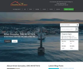 Houseprorealtyinc.com(Homesnap) Screenshot