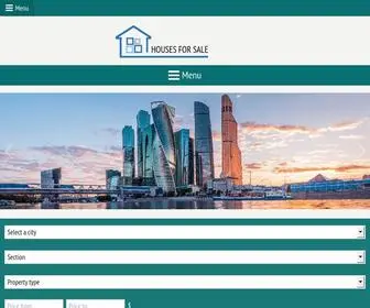 Housesforsalein.co.za(Open Real Estate CMS) Screenshot