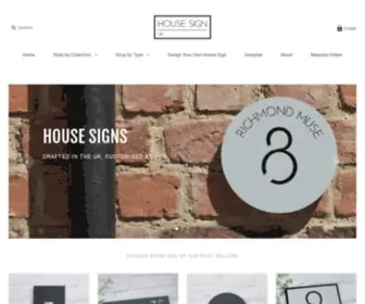 Housesignuk.co.uk(HouseSign UK) Screenshot