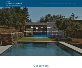 Housesinibiza.com(Villas Rentals in Ibiza) Screenshot